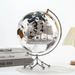 Large Diameter 25cm 10Inch Wellfun Factory Produced Earth Globe Desk OEM Design World Globes Decor Business Gift - Image 3