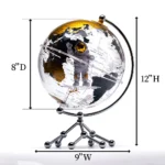 Hot Selling 20cm 8Inch English Transparent Decor World Earth Globe for Education Globes - Image 2
