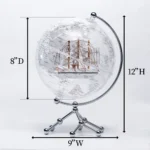 Wellfun Show Sailboat Home Decoration Earth Europe Souvenirs Interactive Novelty Gifts Globe Earth Globe Decor Globe - Image 2