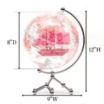 High Quality 8Inch Coloured Earth Globes Desktiop for Home Decor World Globes - Image 2