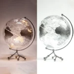 Professional Supplier Custom Acrylic Transparent  Rotating World Earth Globes - Image 6