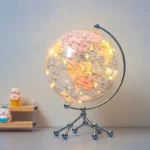 Wellfun Globe Factory Direct Sale Rotating Globe for Home Decoration Earth Globe - Image 5