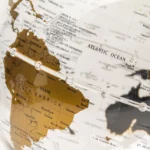 Decorative Round Sphere  Shaped Acrylic World Earth Globe for Office and Home Decor Globes - Image 6