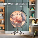 Wellfun Simple Hand Stylish Acrylic Shade Gift Terrestrial Earth Ornament Novelty Gifts Globe Earth Globe Decor Globe - Image 5