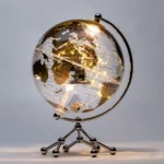 Wellfun Transparent Ornament Offical Luxuriant Item Graduation Gifts World Map New Novelty Gifts Globe Earth Globe Decor Globe - Image 2