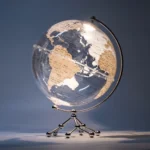 Wellfun Ornaments Decorative Earth Christmas Decoration Supplies Novelty Gifts Globe Earth Globe Decor Globe - Image 3