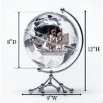 Wellfun Factory Custom Transparent Earth World Rotating Globes - Image 2