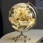 High Quality World GLobe With Metal Base Globe Factory Direct Sale Globe World for Kids Unique Design Decoration - Image 2
