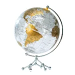 10Inch Golden Earth Education Globe Desktop Decoration for School and Kid's Toy Globe