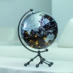 Wellfun of World Nova Home Decor Black Samtoy Levitation Office Desk Travel Novelty Gifts Globe Earth Globe Decor Globe