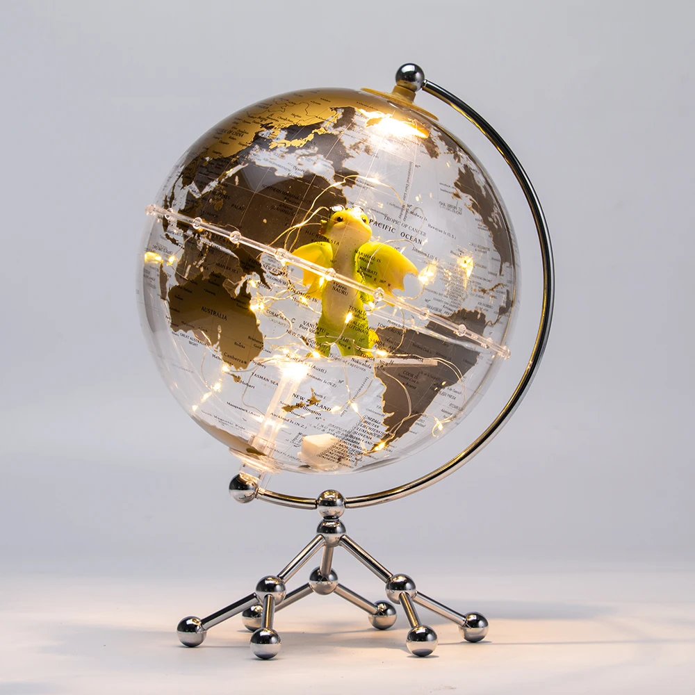 H6da643fb772749bcbda7546f7be734058.webp Wellfun Clear Globe Colorful HD Printing Earth Globe With Regional Feature Globes - Image 1