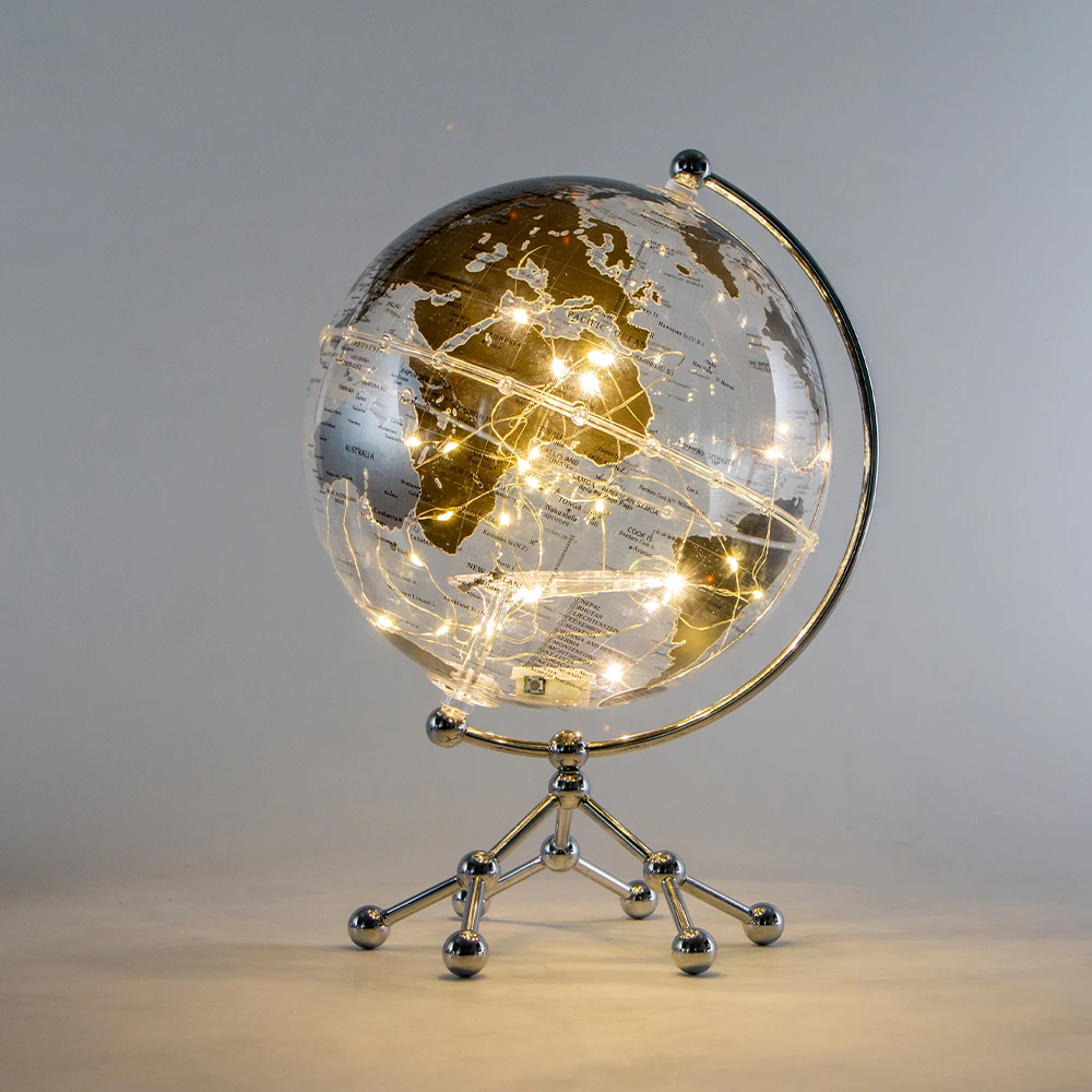 H801e8b8dd4a34523b0becc0480cdc8a1a.webp Wellfun Business Gifts With Custom Logo No Minimum Christmas Novelty Gifts Globe Earth Globe Decor Globe - Image 1
