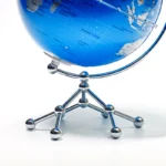 Wellfun Round Shape Rotation Earth Globe for Office Home Decor World Globes - Image 4