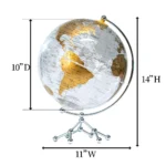 Wellfun Move Decor World Maps for Salemova Giant Inflatable Novelty Gifts Globe Earth Globe Decor Globe - Image 2