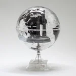 Wellfun Factory Famous Landmark Shanghai Landmark with Transparent Globe Map - Image 5