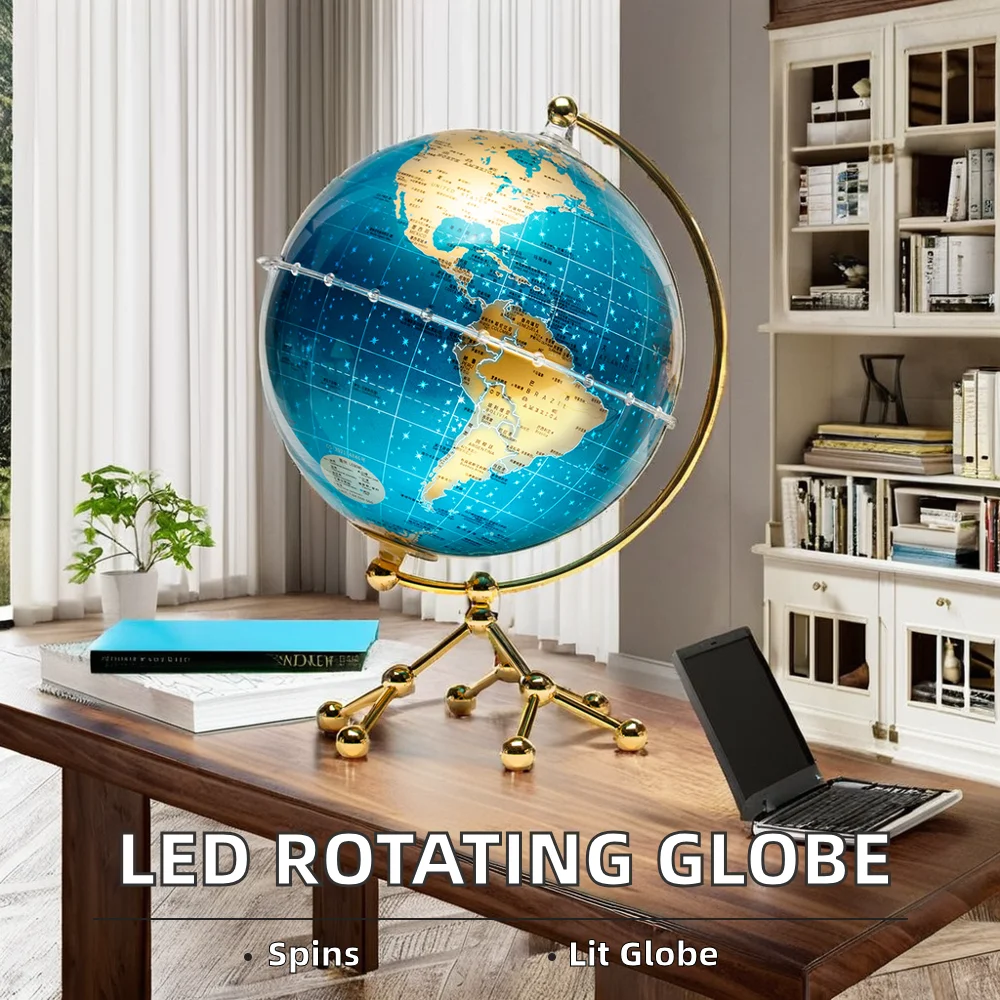 H94c84dfcfc6040d889f51fe813656818E.webp Novelty Gifts Wellfun Big Size Acrylic Geographic Outdoor Digital Sphere Novelty Gifts Globe Earth Globe Decor Globe - Image 1