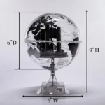 Silver Transparent Globe Famous Building Souvenirs Guangzhou Mold Landmark - Image 2
