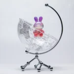 Wellfun Table Stand Move Frame Decordecor World and Craft Gift Novelty Gifts Globe Earth Globe Decor Globe - Image 2