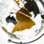 Wellfun Acrylic World Transparente Plastic Light 8Inch Laiton From Earth Lamp Novelty Gifts Globe Earth Globe Decor Globe - Image 5