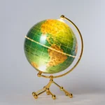 Wellfun Home Decor Lamp Educational Equipment Bedroom Office Desktop Travel Decor Novelty Gifts Globe Earth Globe Decor Globe