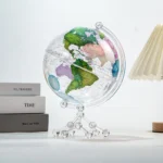 Wellfun Globe Stand Metal Kids Educational Rotating World Globes Toy