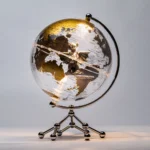 Wellfun Luxury Gift Acrylic Globe Earth Plastic Ornamental Movable Novelty Gifts Globe Earth Globe Factory - Image 5