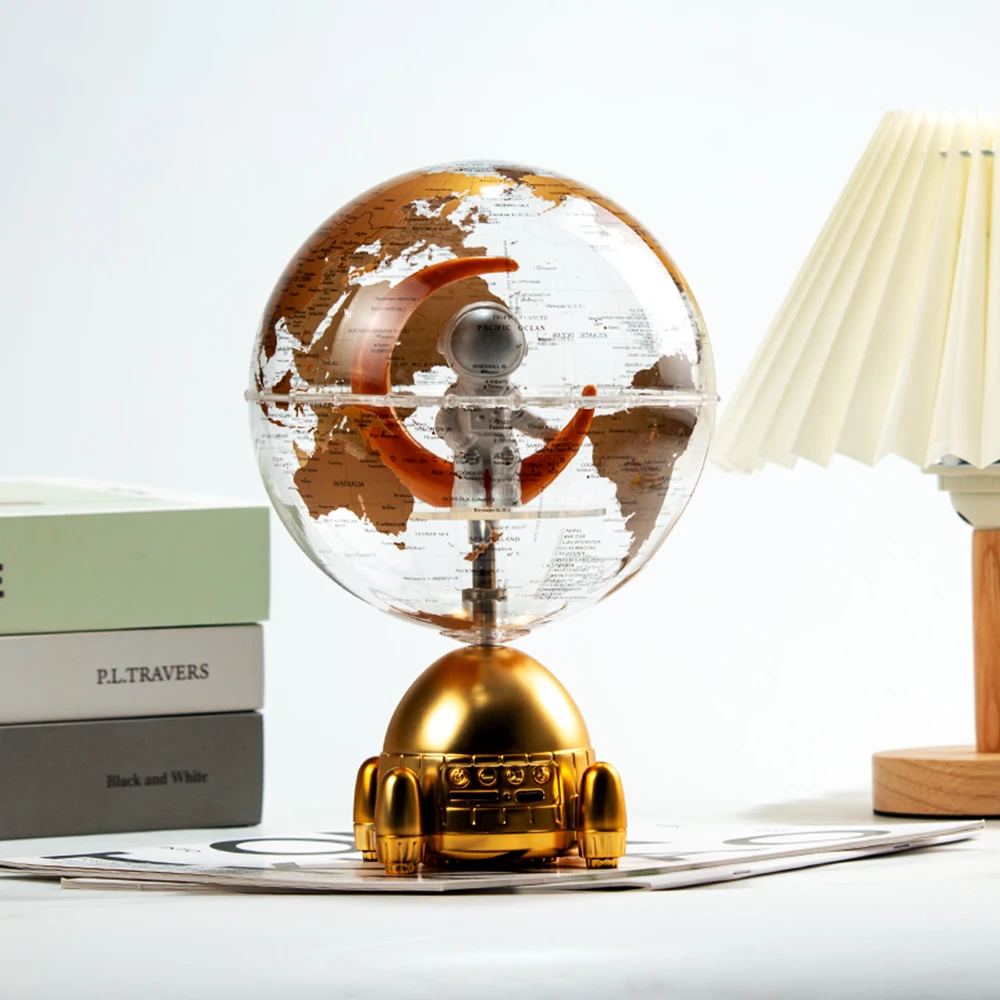 Hc3727f7210264491814cd5f9e6a10abdm.webp Children Earth Globe Desktop Kids Gift School Education Teaching Stationery World Earth Map Globes - Image 1