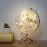 Wellfun Supplier World Globe With Metal Stand and Rotating Earth Globe for Home and Office Decoration Globes - Image 5