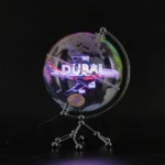 Fast Delivery Clear World Globe a Holographic Display 3D LED Rotating Globe - Image 2
