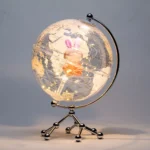 Wellfun Crafts Decorative Small Metal Map Home Gifts Indoor Light Novelty Gifts Globe Earth Globe Decor Globe - Image 6
