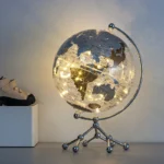 Wellfun Creative HD Printed Earth Globe Map Gifts Custom Novelty Gifts Globe Earth Decor - Image 4