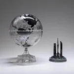 Factory's Landmark Famous Landmark Transparent  Globe Art Deco Home Souvenir Gift Globe - Image 2