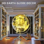 Wellfun Home Decor Interactive World Stickers of the World Expanding Toy Novelty Gifts Globe Earth Globe Decor Globe