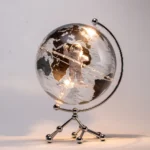 Wellfun World Globe Metal European Gold Creative Art Earth Globe Home Decoration - Image 4