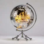 Geography for Education Metal World Mpa Rotating Earth Teaching Globes for Kids and Children Gifts - Image 3