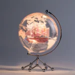New Style High HD Clear Sphere Face Acrylic Plastic Earth Globe Map - Image 5