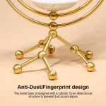 Wellfun Modern Design Stock Brass Hourglass 30 Min Rotating Stand Timer - Image 4