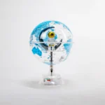 Factory Sale Transparent Globe Decor Creative Living Room Desk 15.3CM 6 Inch Rotation Decoration Earth Globe - Image 3