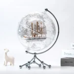Wellfun Home Decorations World Globe Map of Wedding Gifts Mova Novelty Gifts Globe Earth Globe Decor - Image 2